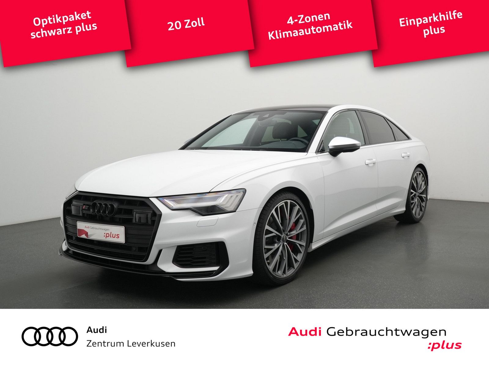 AUDI S6 MEMORY OPTIKPAKET SCHWARZ PLUS ALLRADLENKUNG