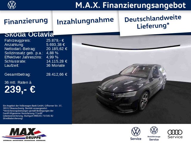 Octavia Combi 1.4 TSI RS iV LED+KAMERA+HUD+DAB+U