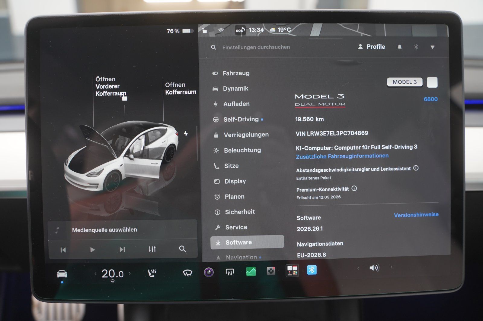 Tesla Model 3 Performance *innen weiß*Startech-Umbau*M foto 11