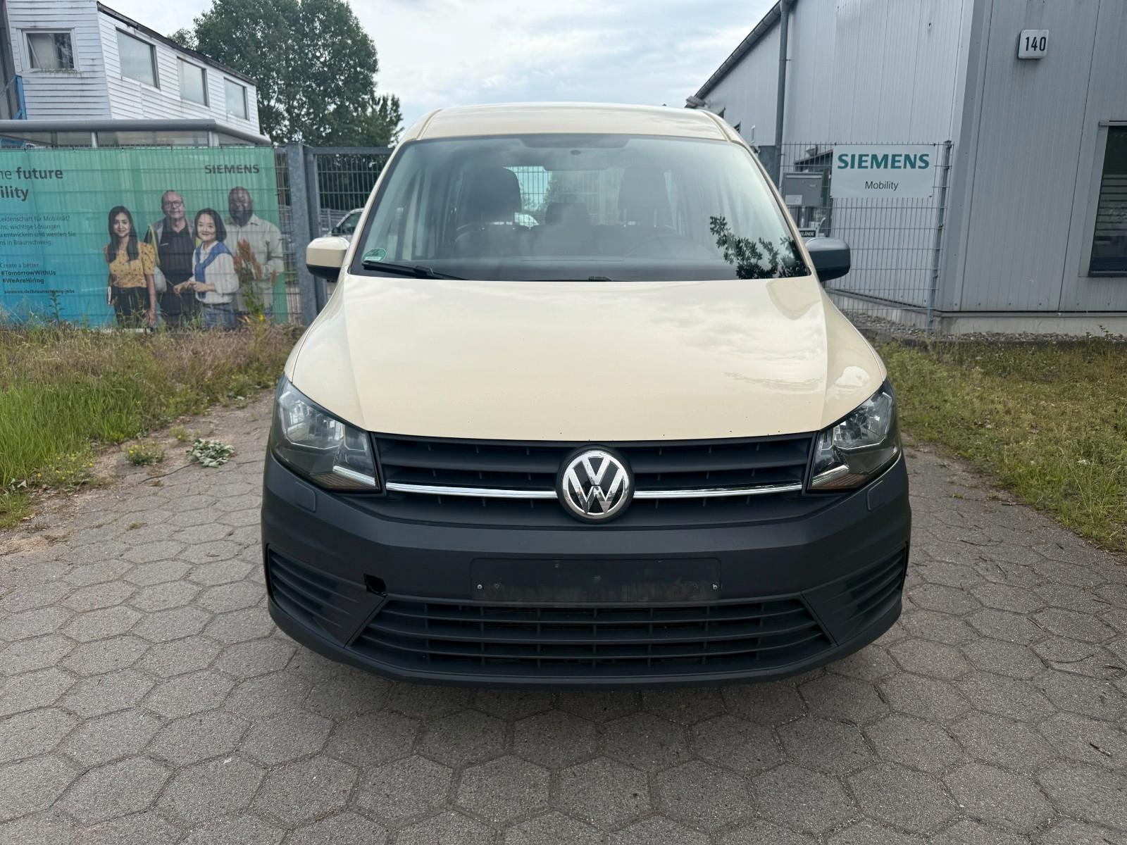 Volkswagen Caddy Maxi-7 Sitze-Rollstuhl-COC-TÜV-TOP