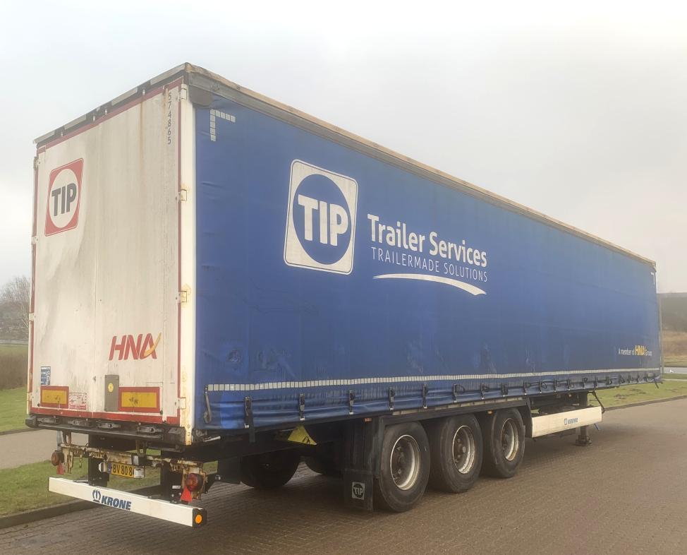 Krone Trailer Curtainsider Lifting + Sliding Roof Stra