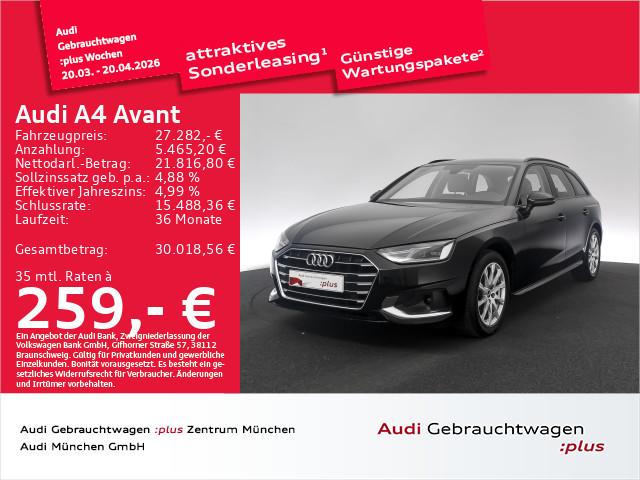 Audi A4 Avant 35 TDI S tronic Navi+/Virtual+