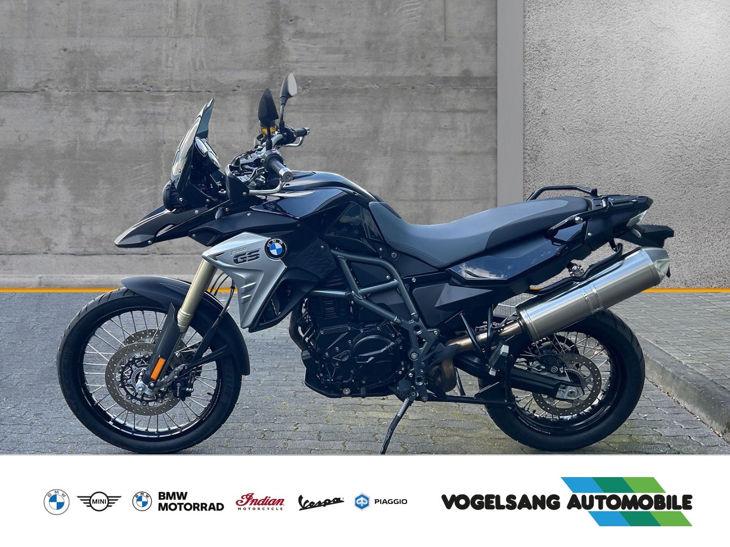 Fahrzeugabbildung BMW F 800 GS ESA, Kofferhalter, Handschutz,....