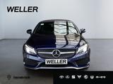 Mercedes-Benz C 180 Cabrio 9G AMG *Automatik*AHK*AIRSCARF*Kame - Mercedes-Benz C 180: Blau