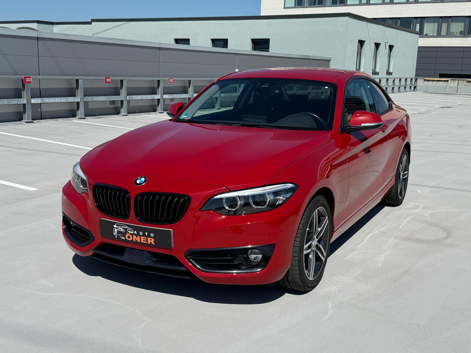 BMW 220d xDrive Coupe Sport Line*ACC*Leder*8fach be.