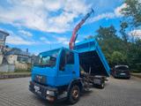 MAN L 2000  Dreiseitenkipper m. Ladekran  * AHK * - MAN Nürnberg