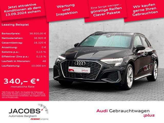 Audi A3 Sportback 30 TDI AHK/ACC/PDC/LED/Sitzh. S lin