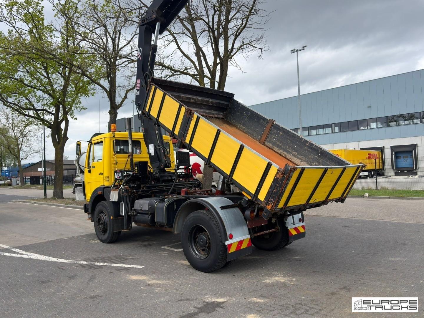 Mercedes-Benz SK 1622 Full Steel - 4x4 - Hiab - V6