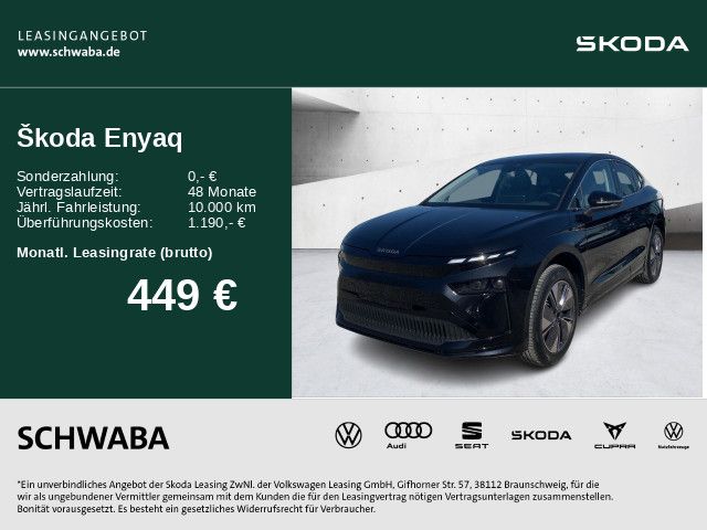 Skoda Enyaq Coupe 60 *LED*ACC*AHK*R-KAM*PDC*NAV*SHZ*