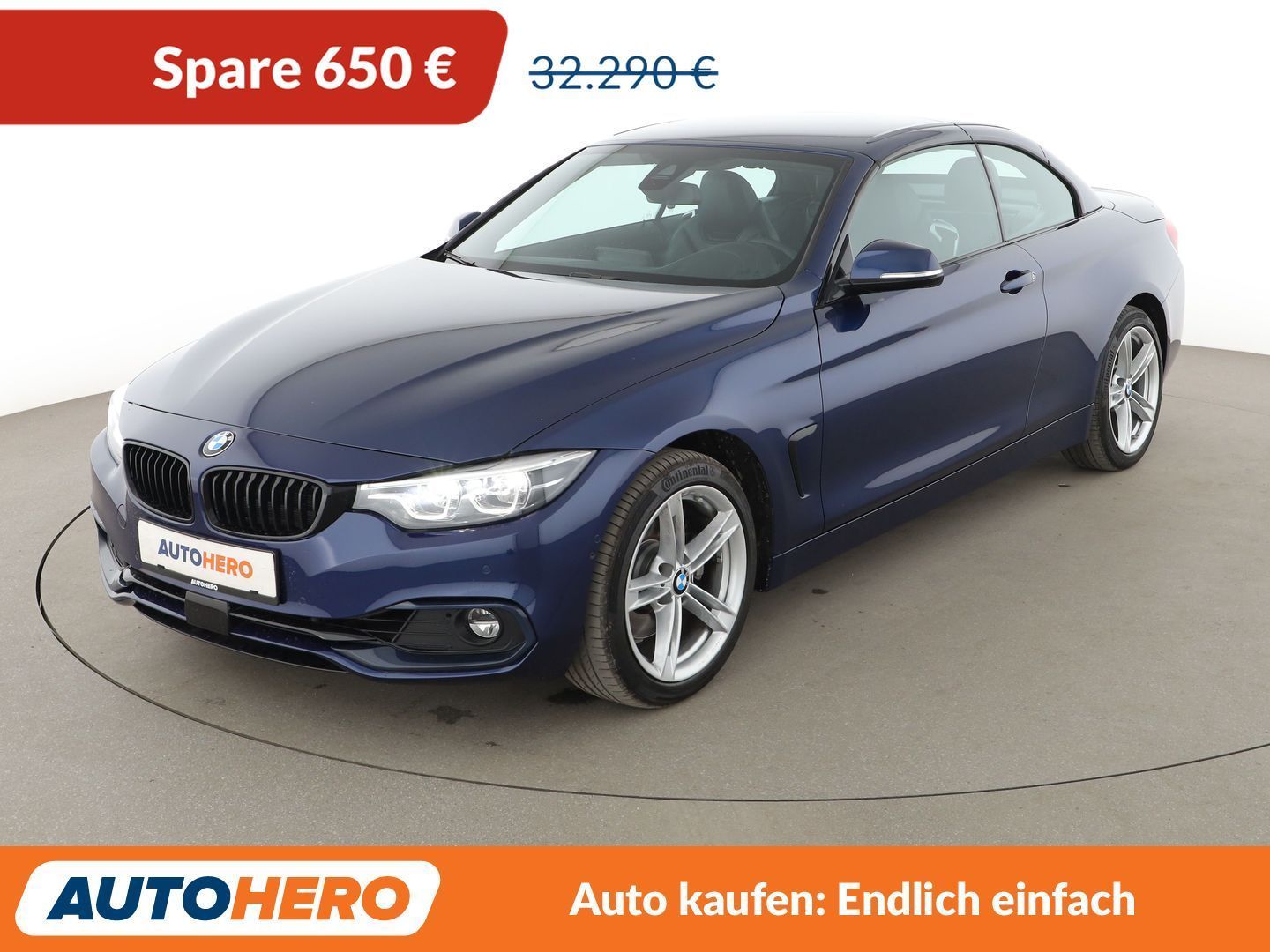 BMW 430i xDrive Sport Line Aut. NAVI LED ACC 360°