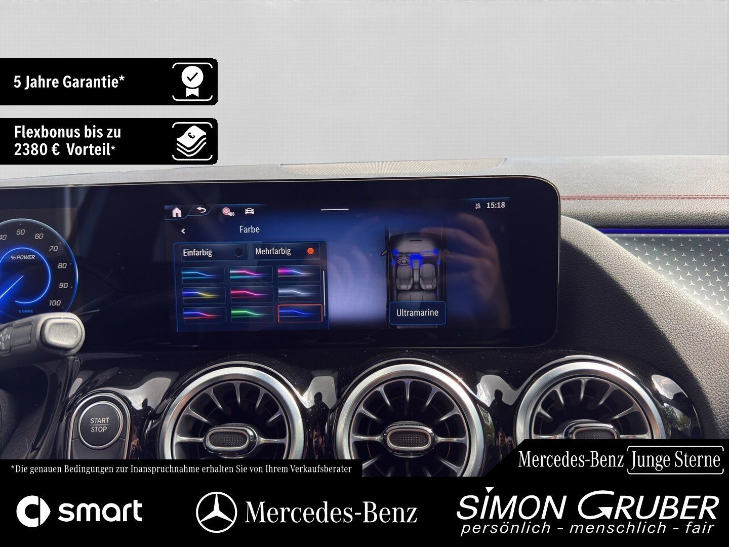 Fahrzeugabbildung Mercedes-Benz EQA 250 + AMG Line Totwinkel Kamera LED EasyPack
