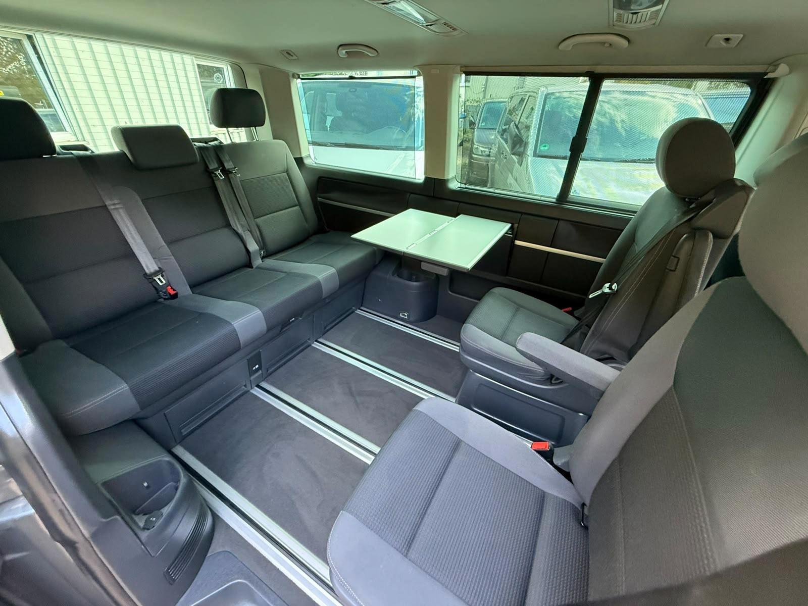VOLKSWAGEN T5 MULTIVAN TEAM 2.0 TDI 140ch DSG - 7 PLACES - APPLE CARPLAY - CHAUFFAGE AUXILIAIRE - ATTELAGE - SIÈGES CHAUFFANTS