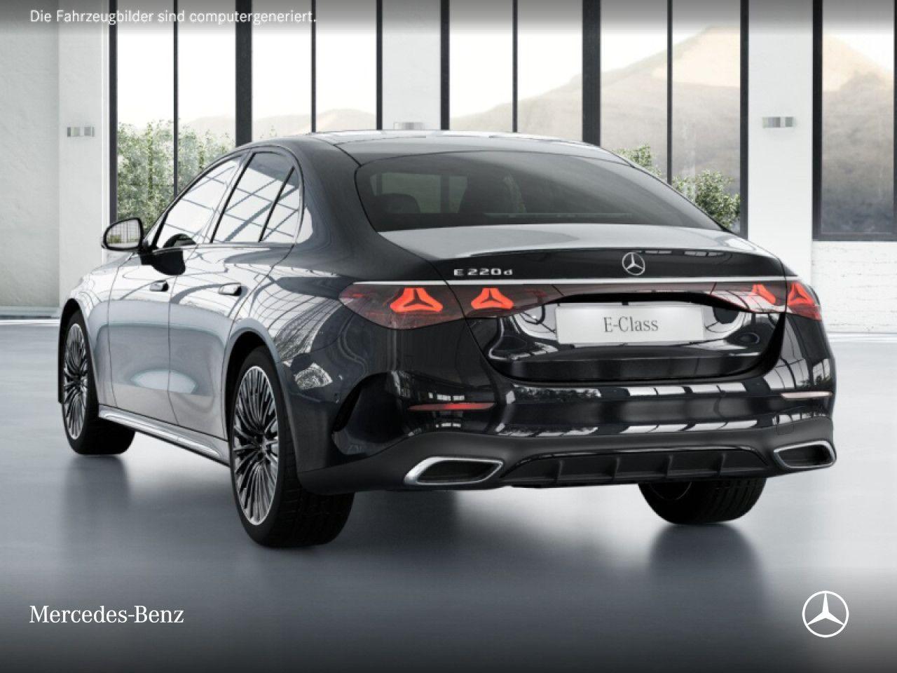 Mercedes-Benz E 220 d AMG Fahrass 360° Pano Distr. Night PTS