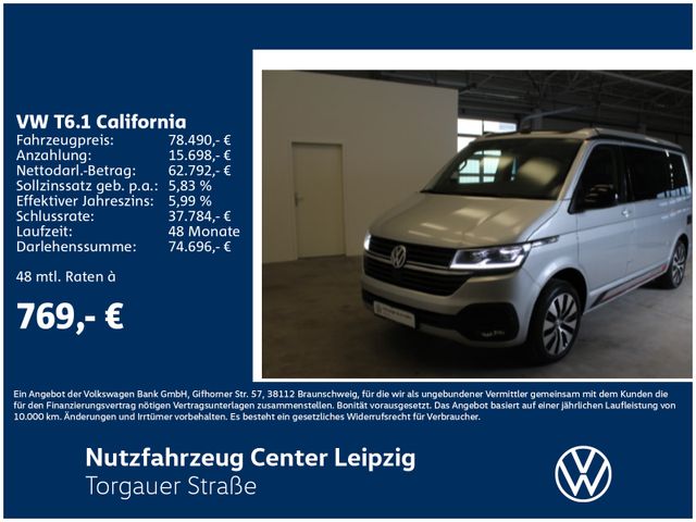 Volkswagen T6.1 California Ocean Aufstelldach 2.0 l TDI DSG