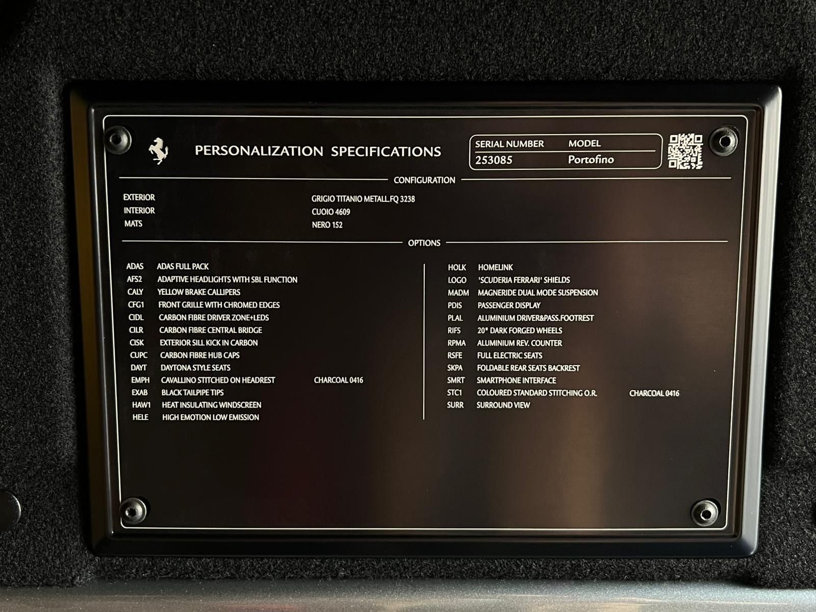 Fahrzeugabbildung Ferrari Portofino ACC Kamera Display Garantie  ADAS 1.Ha