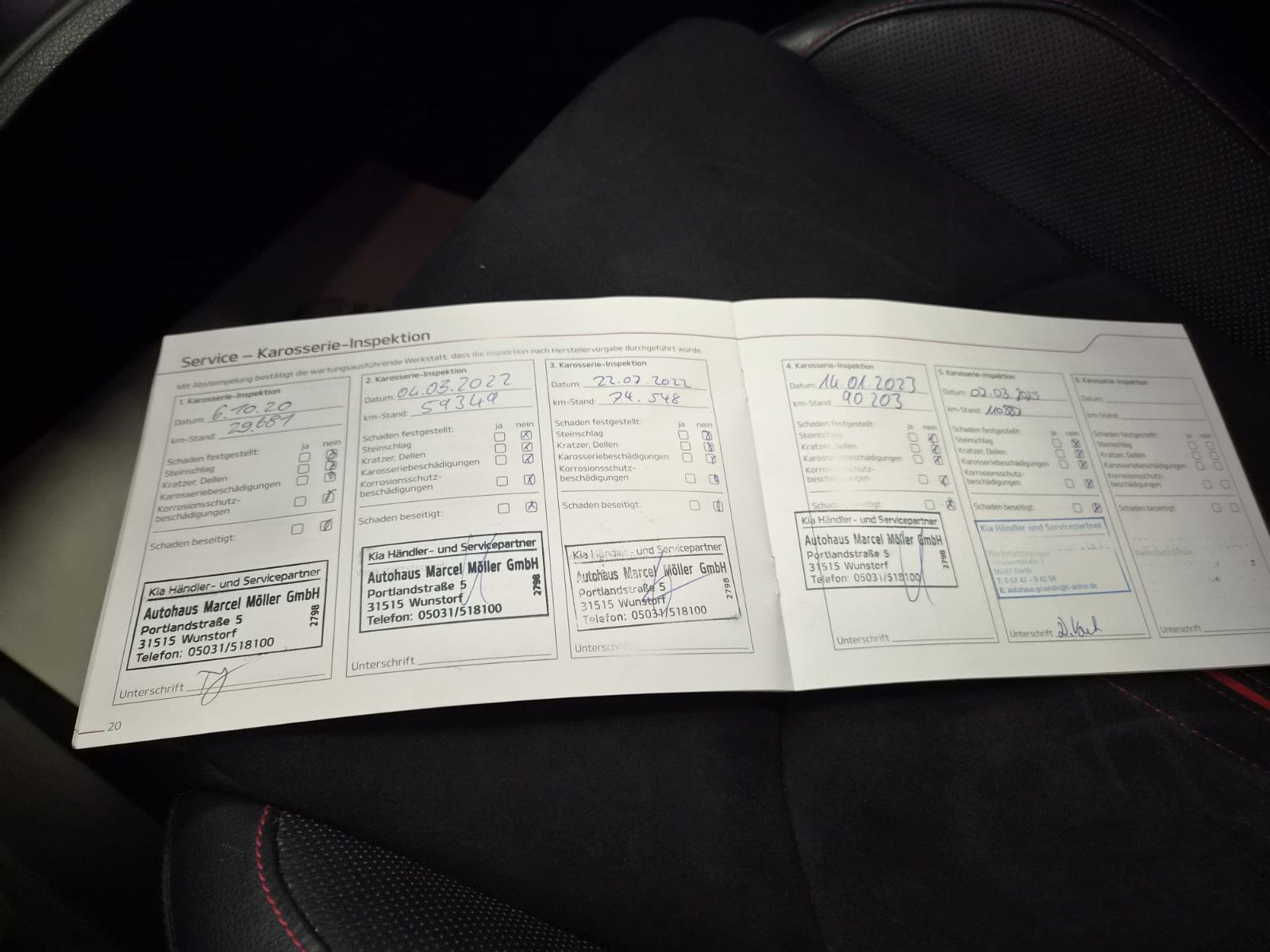 Fahrzeugabbildung Kia pro cee'd / ProCeed GT/ JBL / GEPFLEGT