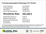 Volkswagen T6.1 Kombi LR 9-Sitzer 2.0 TDI 6-Gang Navi Klima - Volkswagen T6 Kombi: Van