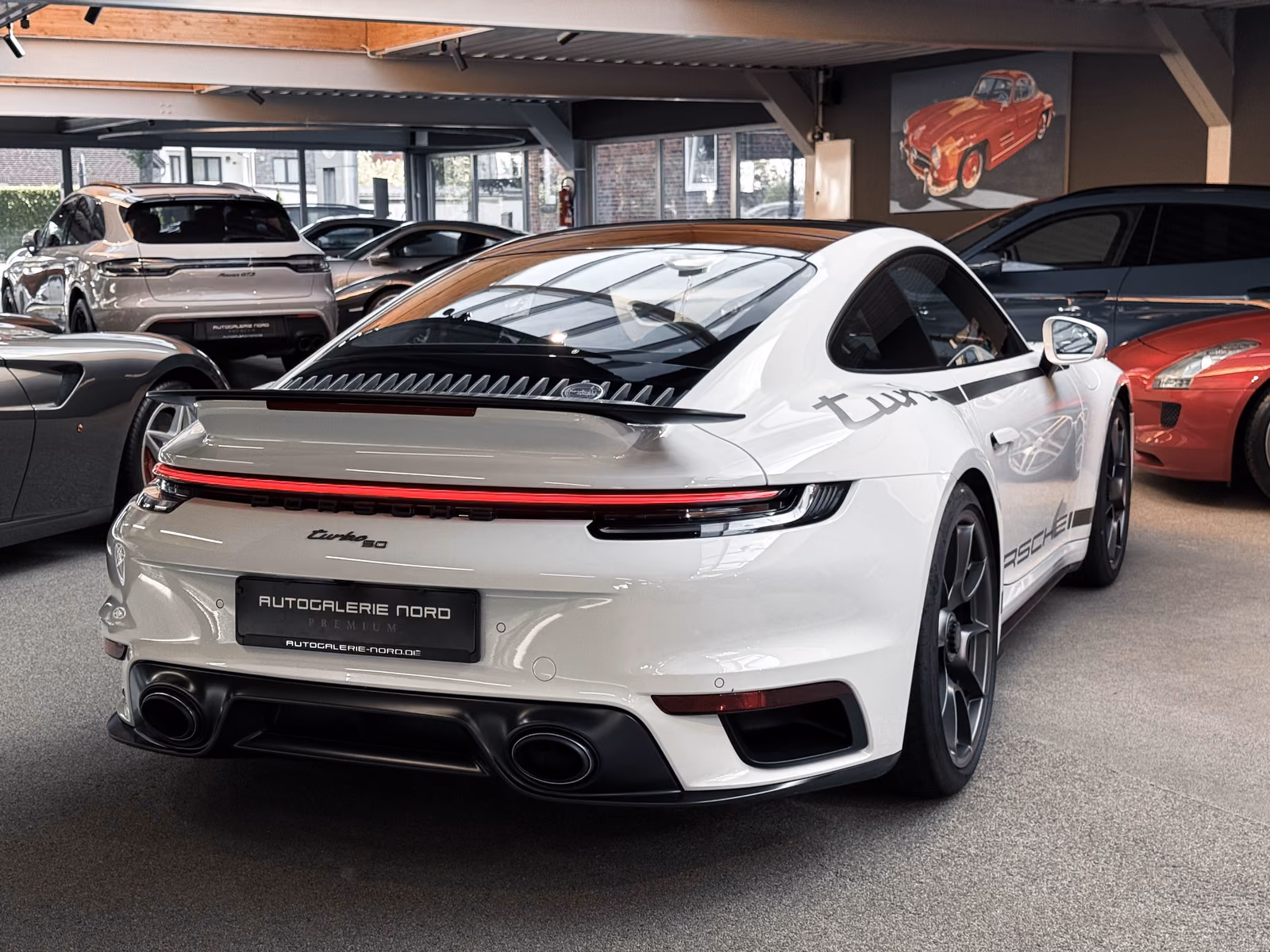 Porsche 911 Turbo S 50 Jahre Lift+Burmester+Pano+360°Kam
