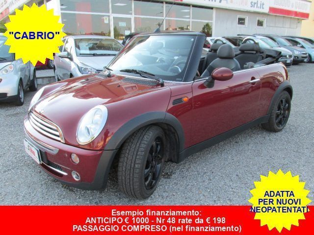 MINI Cabrio 1.6 16v Cooper - "Ok Neopatentati" -