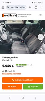 Volkswagen Polo 1.2 Match - Volkswagen Polo aus 2013 mit Benzin-Antrieb: Kleinwagen