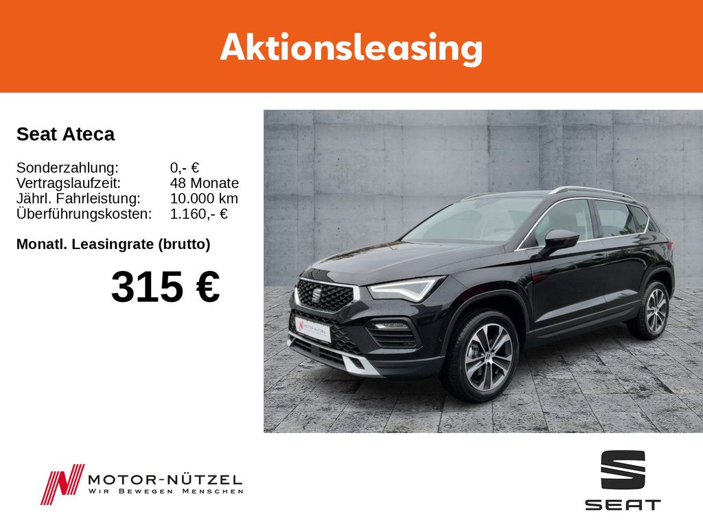 Seat Ateca 150PS/ DSG/ SHZ/ el.Heckkl./ RFK/ PDC/ ACC