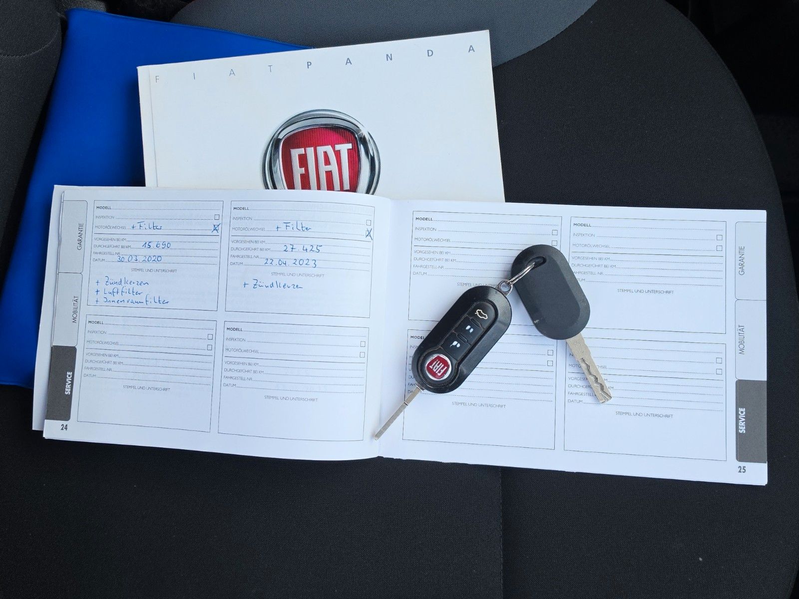 Fahrzeugabbildung Fiat Panda Easy AUS 1.HAND TÜV SERVICE NEU WENIG KM