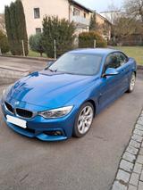 BMW 420d Cabrio M-Sport Paket HUD - blaue BMW 420
