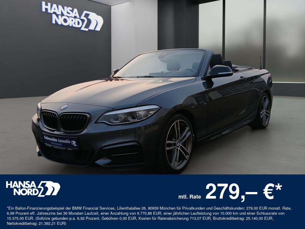 BMW M240i Cabrio xDrive LED NAVI ACC KAMERA H/K 18"