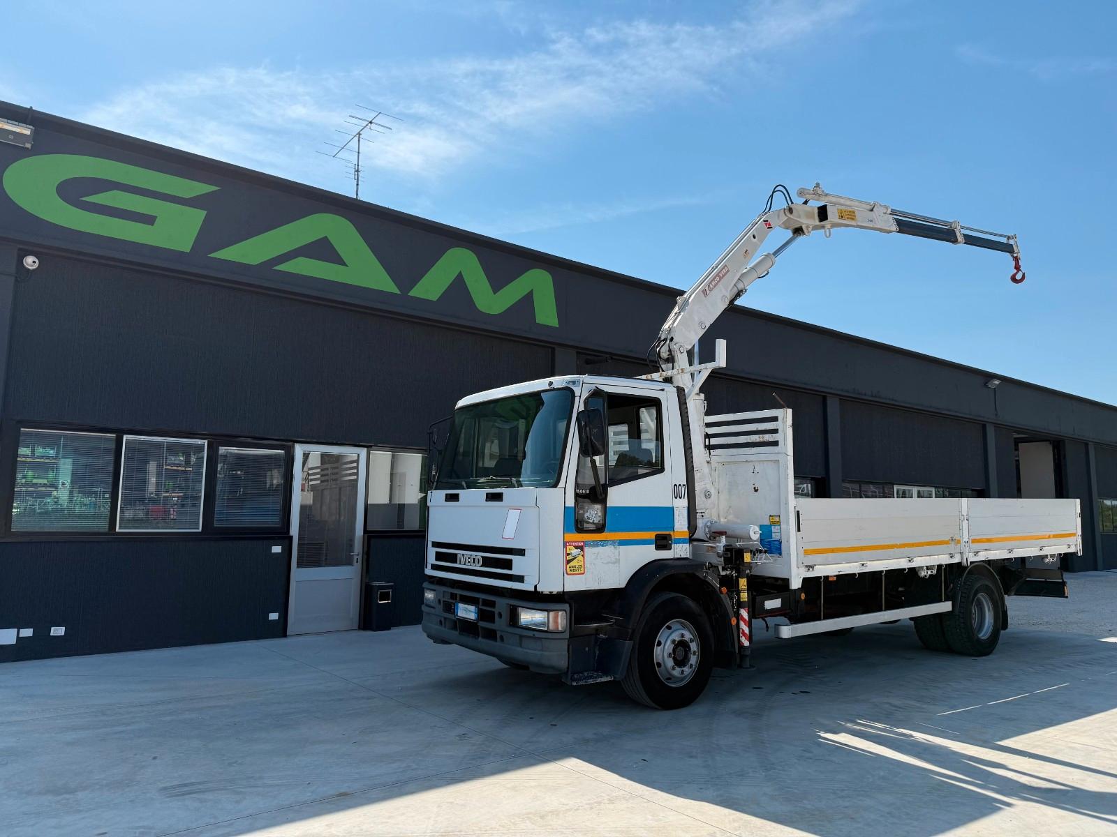 Iveco Eurocargo 150E18 Pritsche+Kran Amco Veba V830