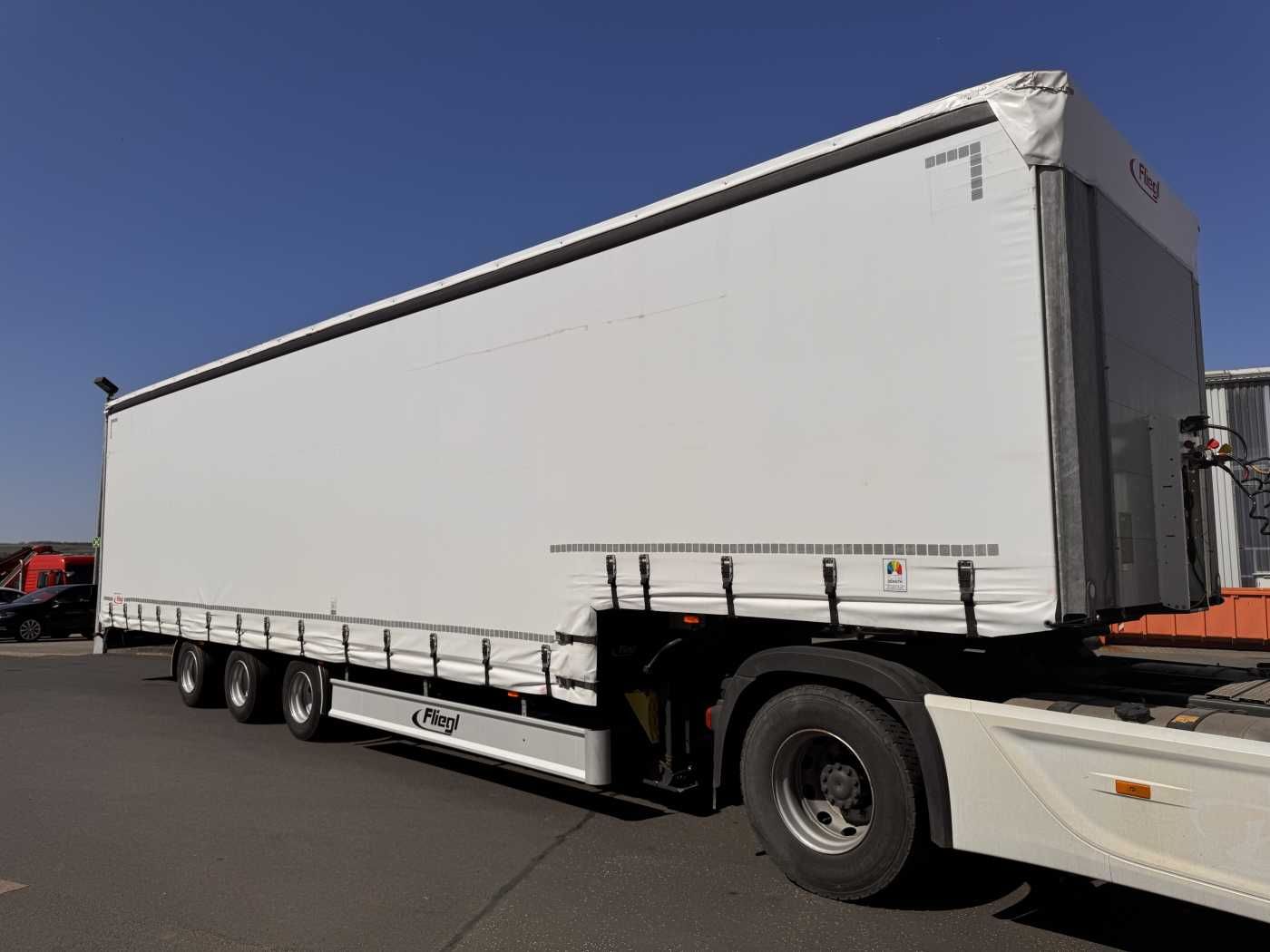 Fahrzeugabbildung Fliegl SDS 350 Schiebeplane+Verdeck XL SAF 20.900Km