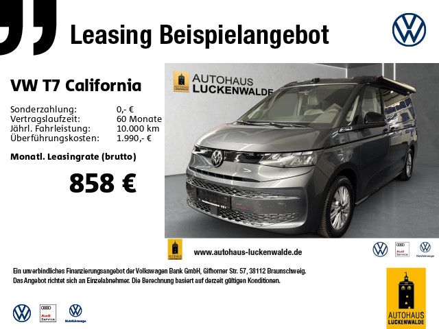 Volkswagen T7 California 2.0 TDI Beach Tour DSG *StdHz*AHK*