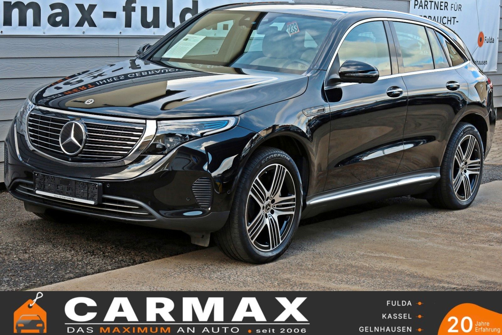 Fahrzeugabbildung Mercedes-Benz EQC 400 4M,Leder,HUD,360°Kam.,SD,ACC,Sitzlüftung