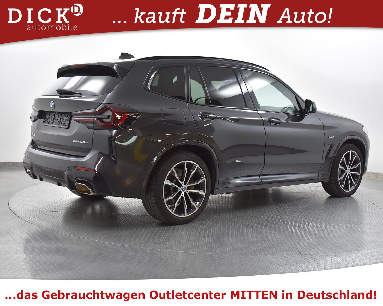 BMW X3 xDr 30e M Sport/PAKET+PROF+VIRTU+360+MEMO+20" - Image 4