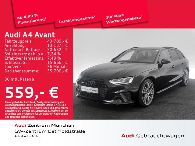 Audi A4 Avant 40 TFSI qu. S tronic S line competition