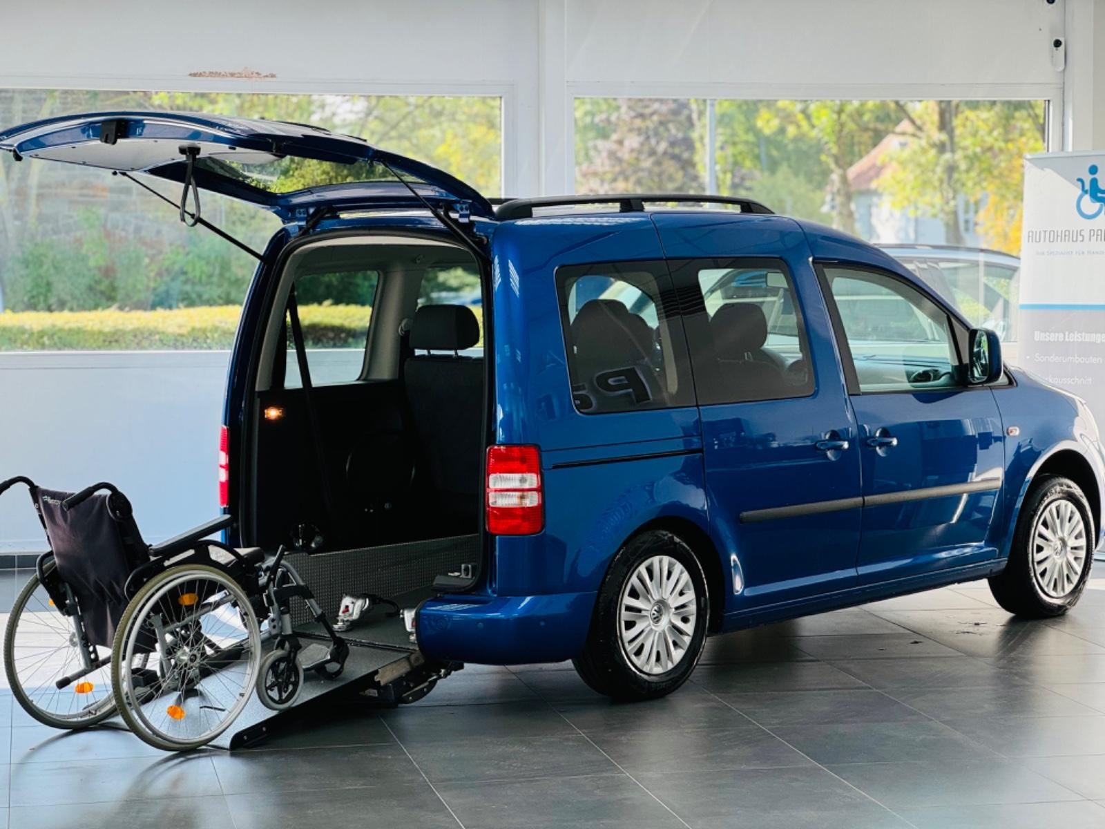 Volkswagen Caddy 1.6 TDI DSG Behindertengerecht-Rampe