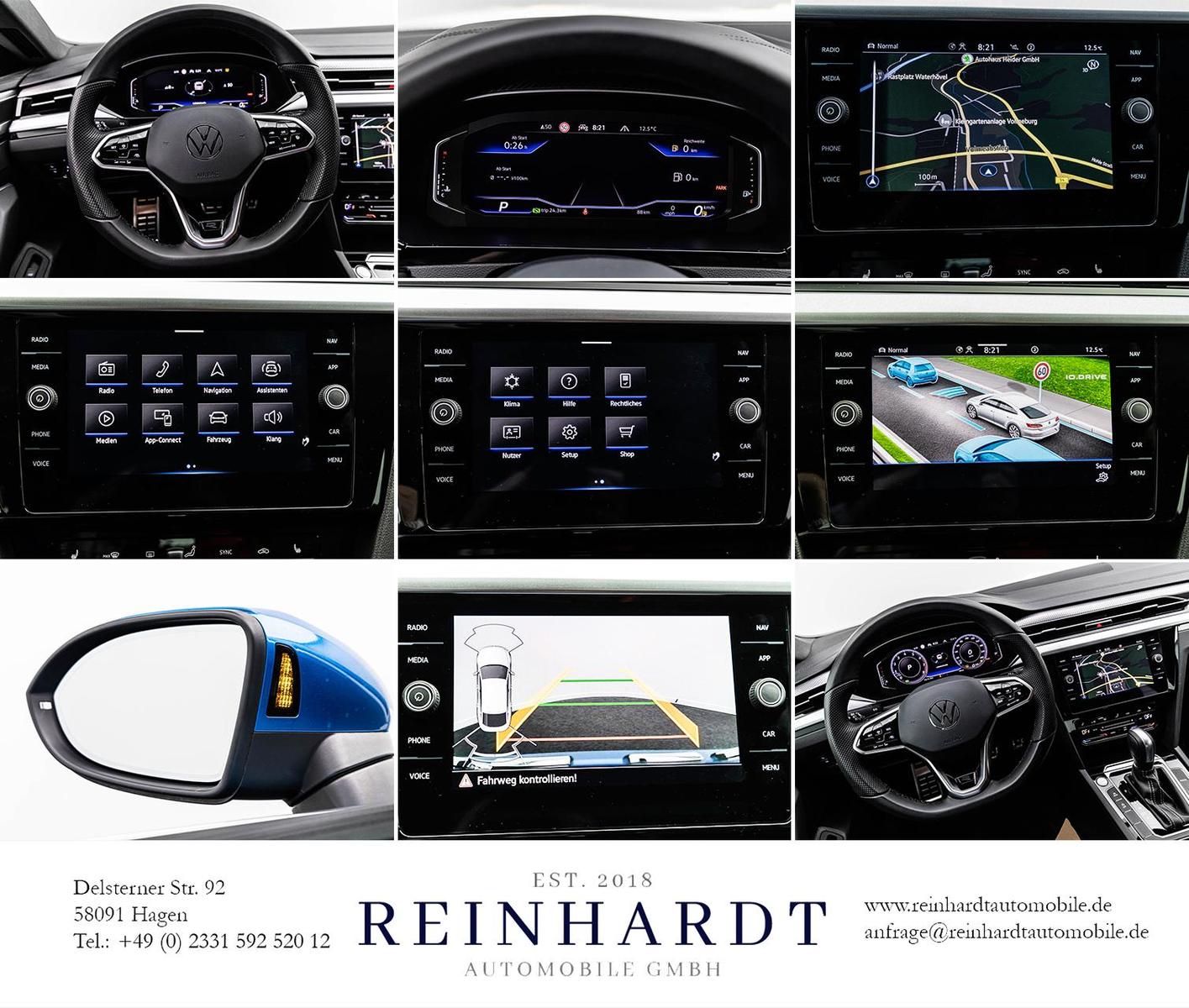 Volkswagen Arteon LIMOUSINE 2.0TSi R LINE 4M IQ-L./ACC/PANO, миниатюра 20