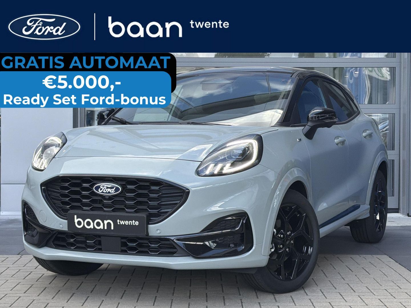 Ford Puma 1.0 155 PK automatik Hybrid ST-Line | Black