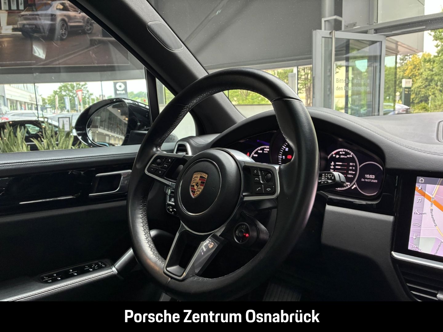Porsche Cayenne E-Hybrid Pano AHK Luft 18-Wege Burmester foto 17