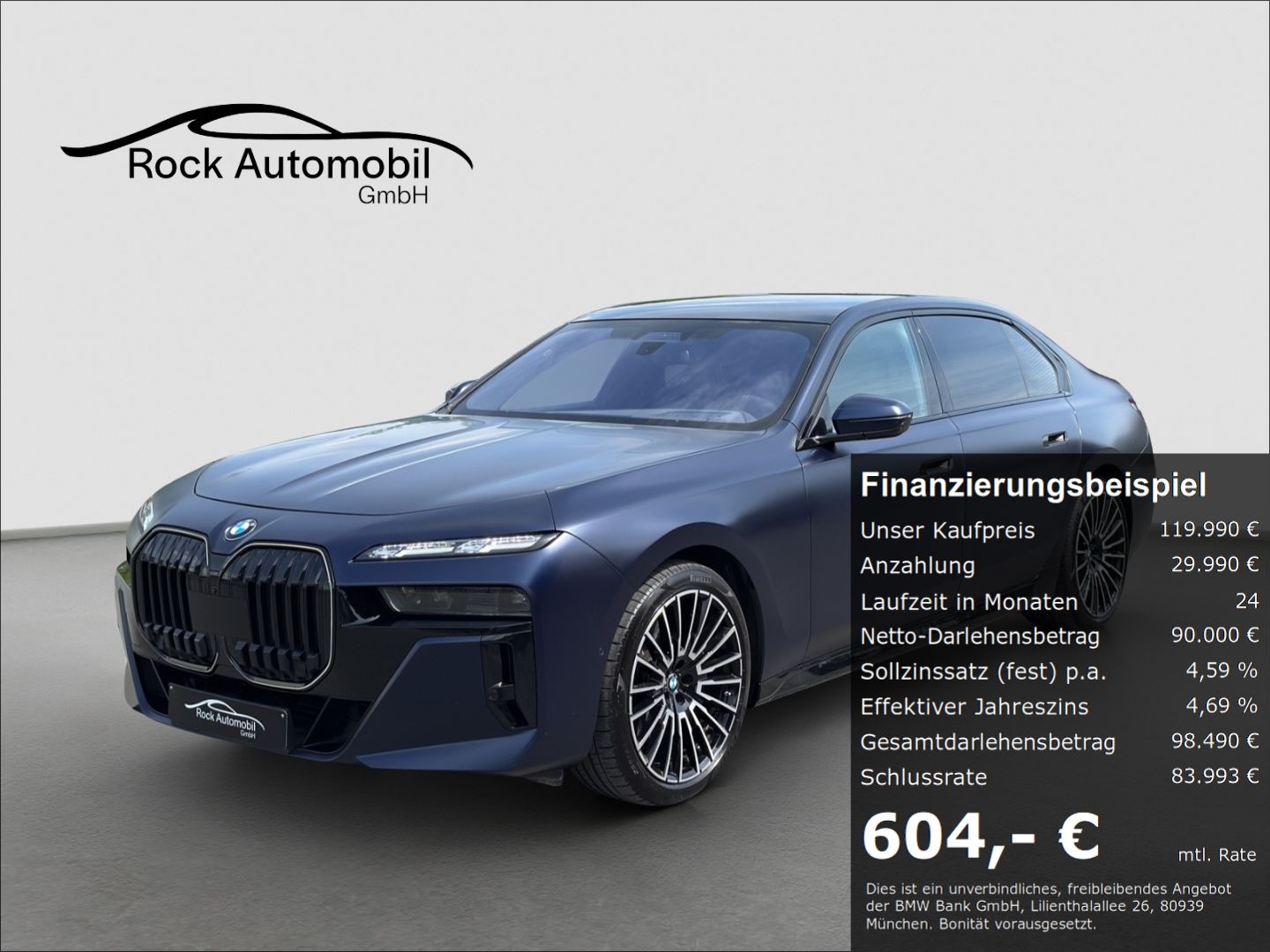 BMW 740 d xDrive M Sport B&W *Regierungsfahrzeug*
