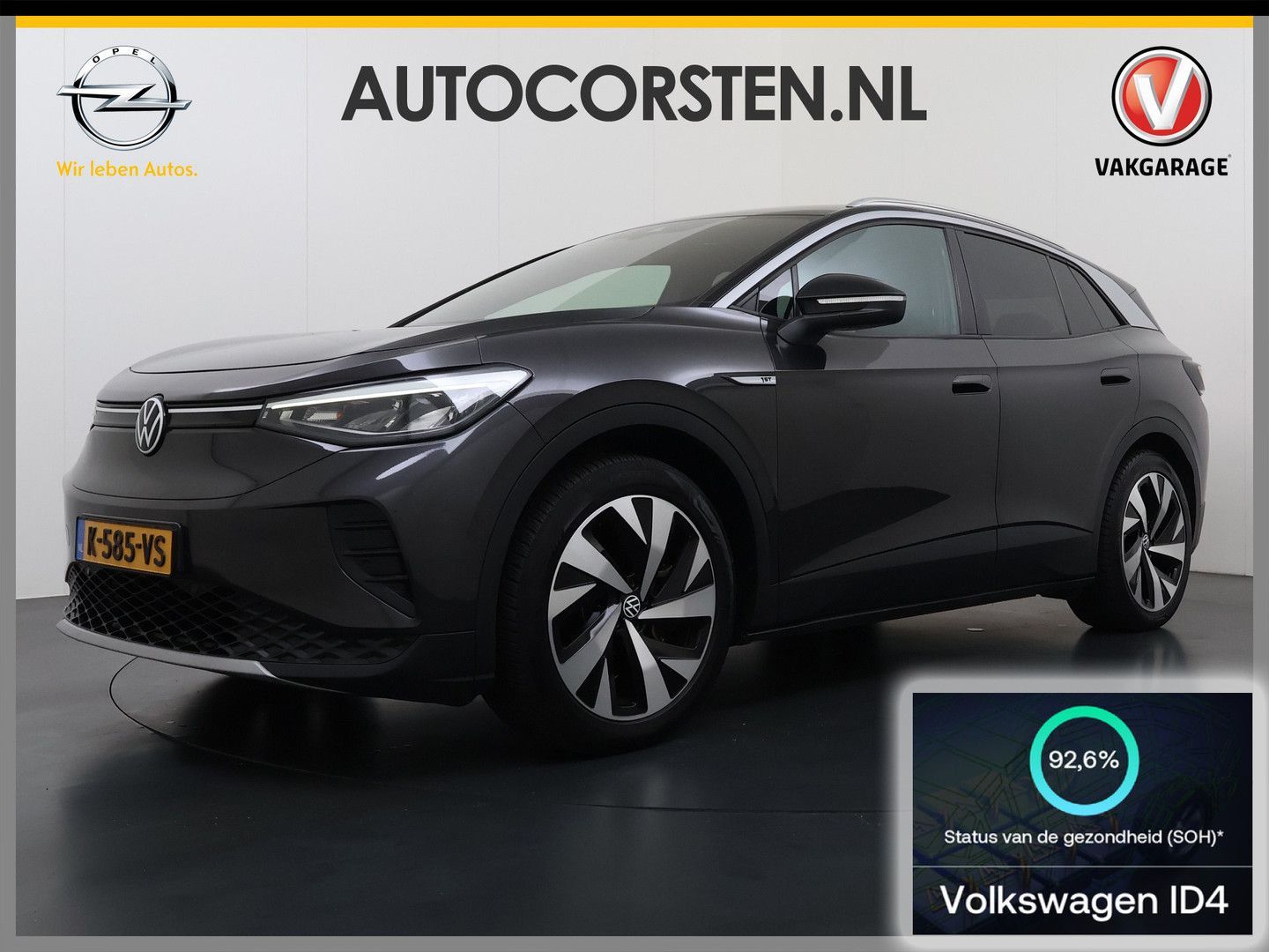 VW ID.4 1st 82Wh SOH 92,6% Navi kamera Adap.Cruise