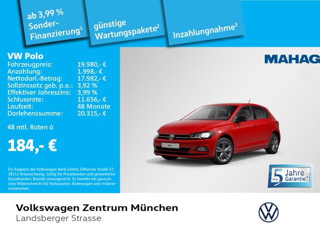 Volkswagen Polo 1.0 TSI UNITED Navi Rear View Sitzhz. DAB+