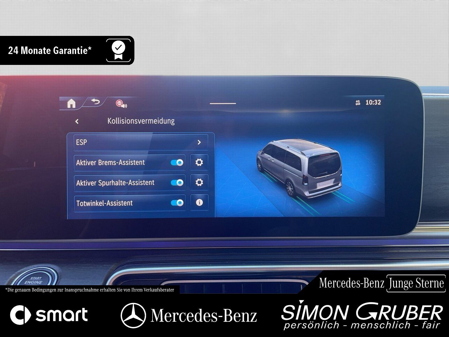 Fahrzeugabbildung Mercedes-Benz V 300 d Avantgarde lang 18Zoll elTüren 7 Sitze