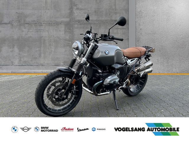 BMW R nineT Scrambler, LED-Zusatzscheinwerfer, Gepäc