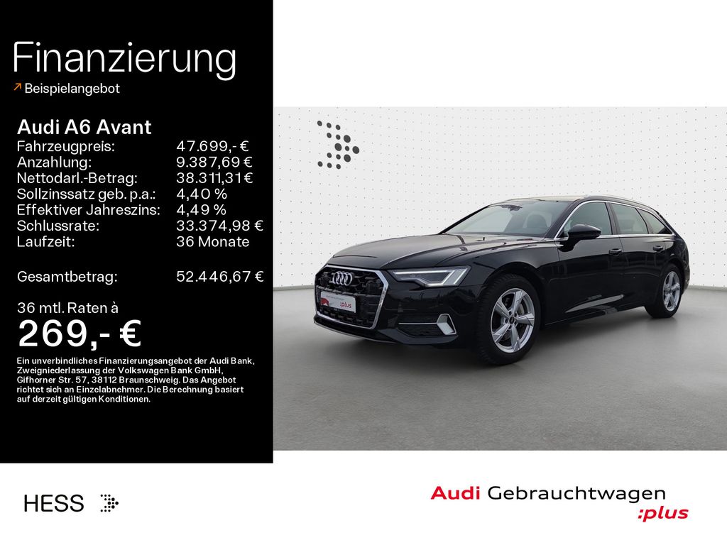 A6 Avant 45 TFSI advanced*AHK*LEDER*LED*NAVI*18Z