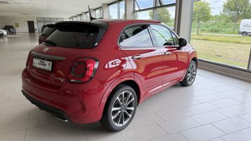 Fotografie des Fiat 500X 1.5 GSE Hybrid AT Sport LED Kamera