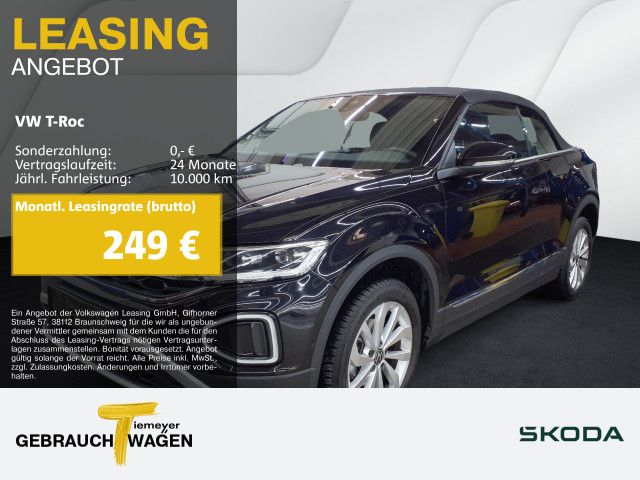 Volkswagen T-Roc Cabrio STYLE NAVI LED+ KAMERA VIRTUAL