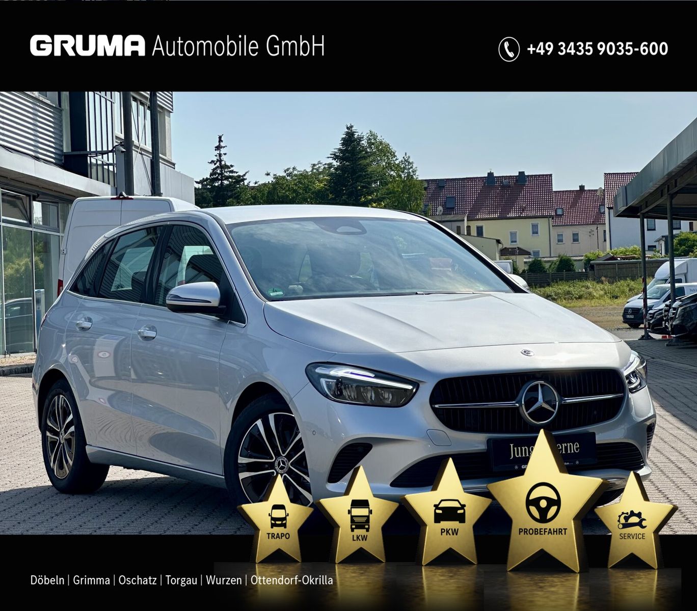 MERCEDES-BENZ B 180 d Progressive-Advanced+RüKa+Tempom+CarPlay