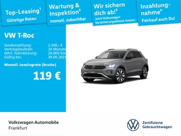 Volkswagen T-Roc GOAL 1.0 TSI 85kW 6-Gang LED NAVI APP