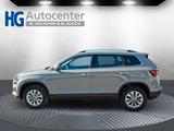 Skoda Karoq  1.5TSI Kessy LED AHK Navi ACC eHeck - mit Benzin-Antrieb: Grau, Ambiente-Beleuchtung, Geländewagen
