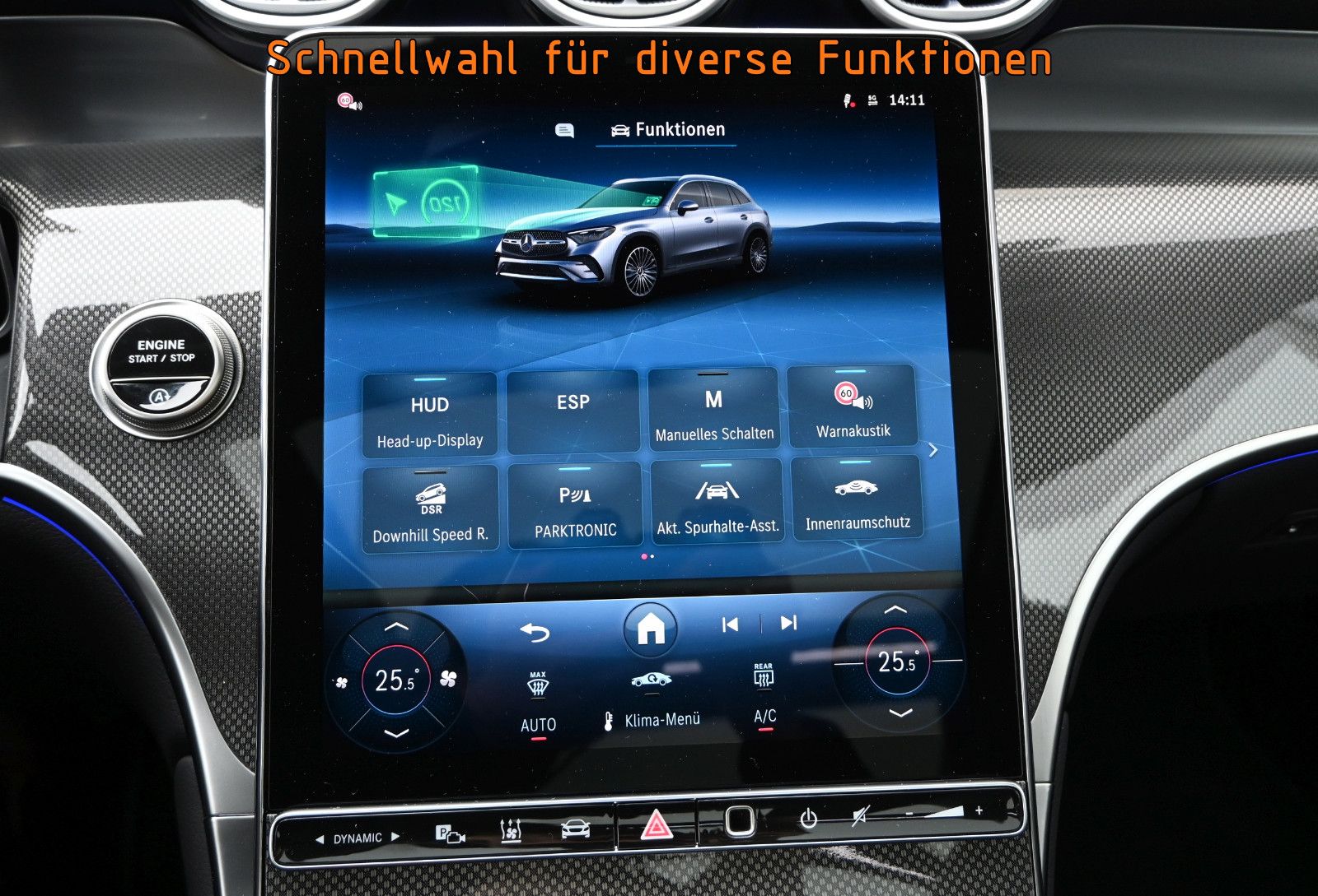 Fahrzeugabbildung Mercedes-Benz GLC 220 d 4M. °ACC°AHK°HUD°MEMO°PANO°STHZG°360°